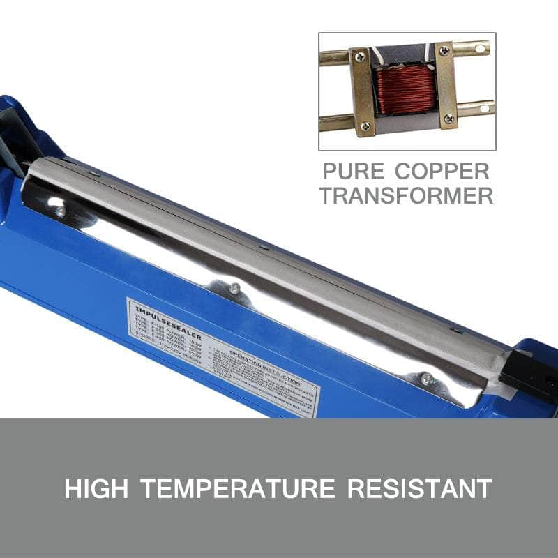 Electric Impulse Heat Sealer For Plastic Poly Bags (300Mm)