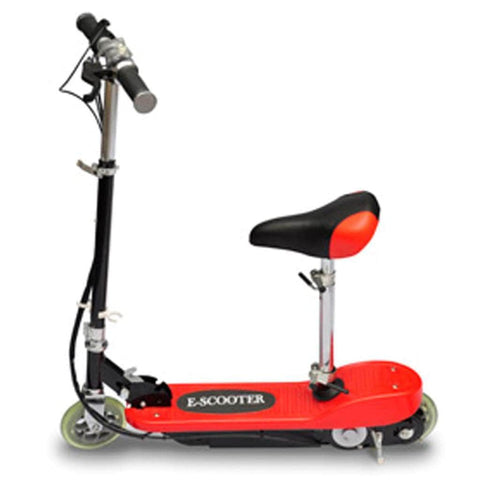 Electric Scooter with Seat 120 W Red