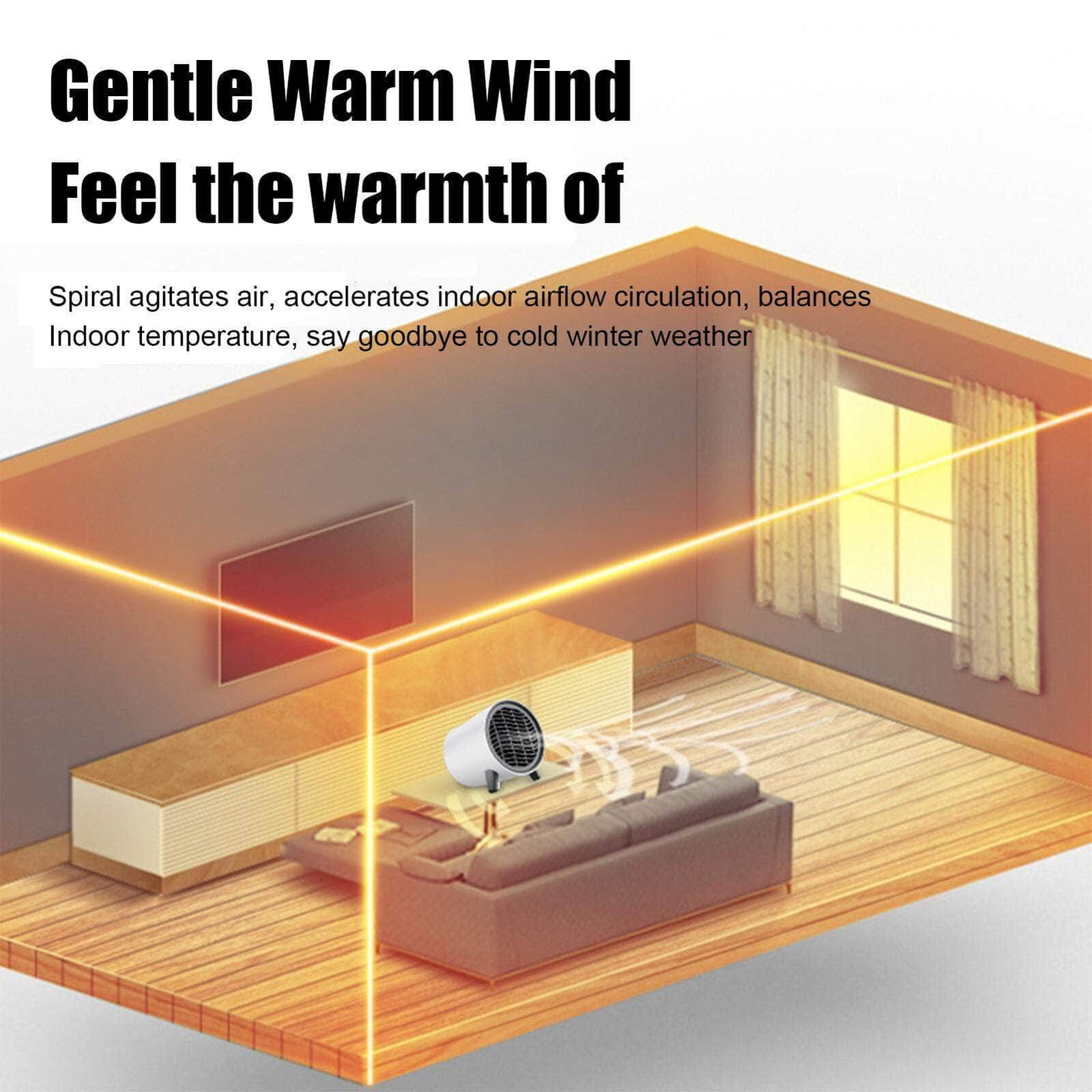 Electric Space Heater for Home Electric Fan Heater Home Heaters Energy Saving