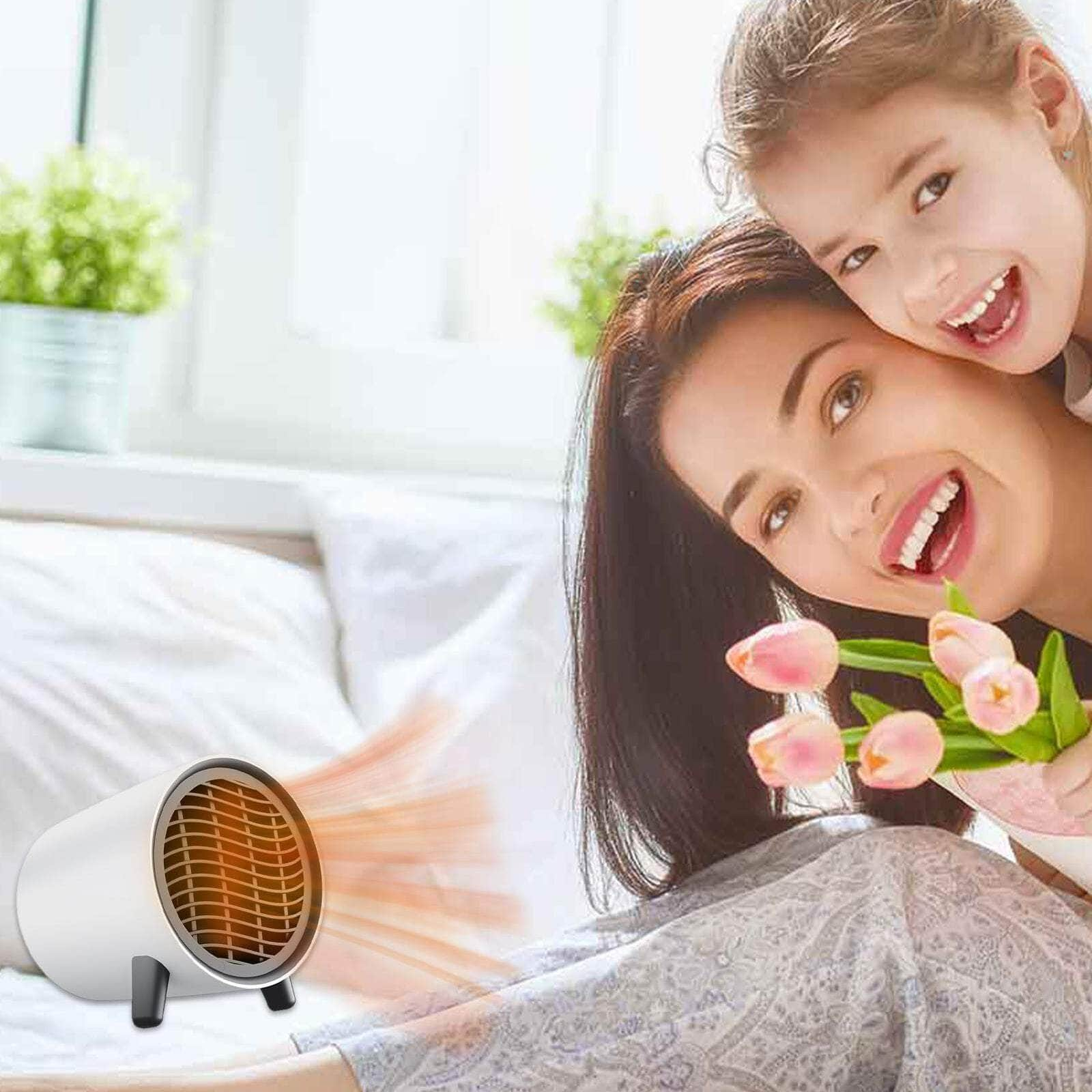 Electric Space Heater for Home Electric Fan Heater Home Heaters Energy Saving