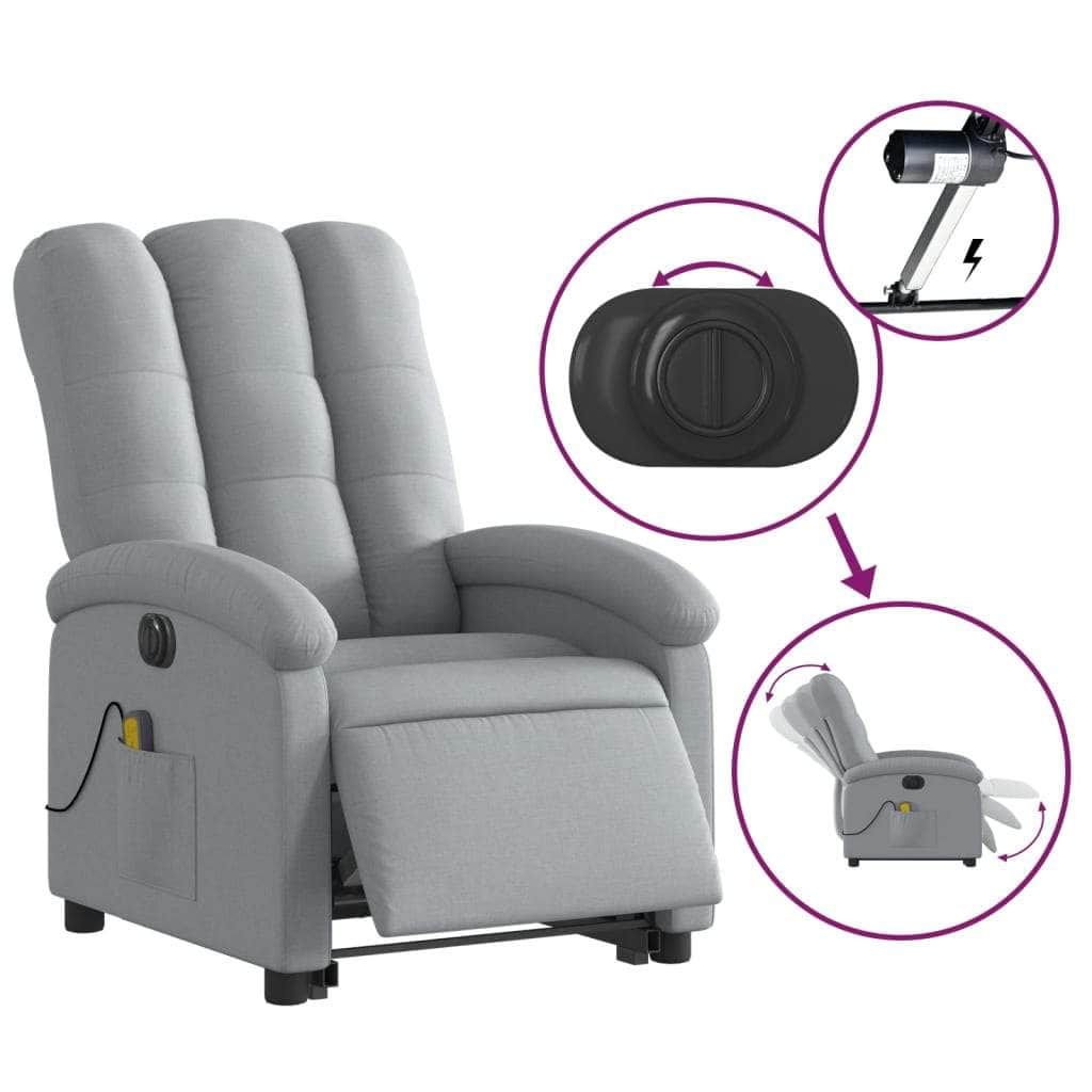 Electric Stand-Up Massage Recliner Chair: Ultimate Comfort