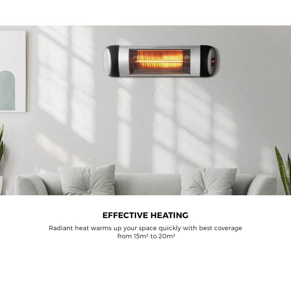 Electric Strip Infrared Heater Radiant 1500W/3000W/2500W Remote