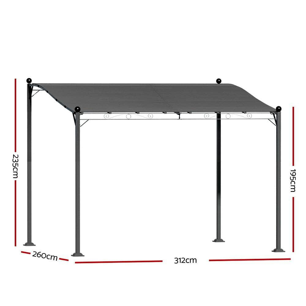 Elegant 3m Iron Art Party Marquee: Outdoor Event & Wedding Tent