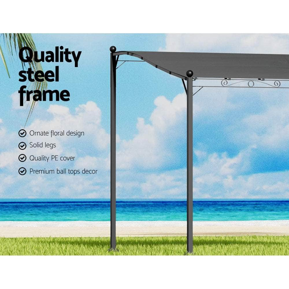 Elegant 3m Iron Art Party Marquee: Outdoor Event & Wedding Tent