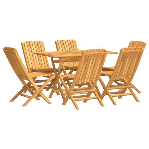 Elegant : 7-Piece Solid Teak Wood Garden Dining Set