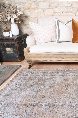 Elegant Adelaide Ash Vintage Rug - 160x230