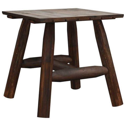 Elegant Spruce Wood Side Table