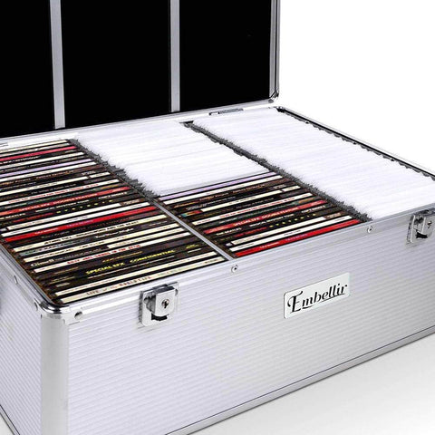 Embellir 500 Disc Aluminium Storage Box - Silver