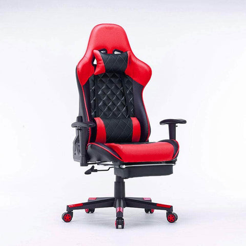 Ergonomic Racing Gaming Chair - Red Black