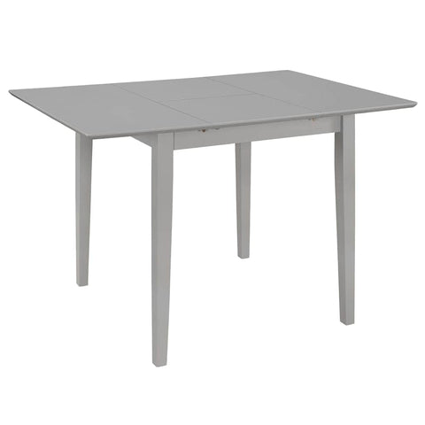 Etendable Dining Table Grey MDF