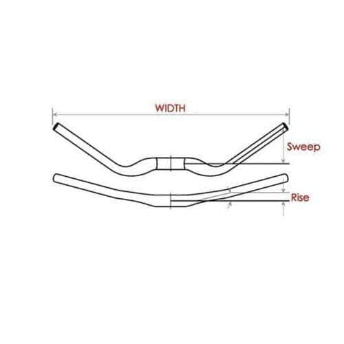 EVO 35 Small/Large Handlebar Compact Power at 355mm Rise