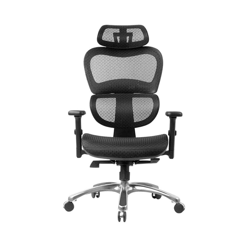 Executive Deluxe Office Mesh Chair Net High Back Home School Gaming Black