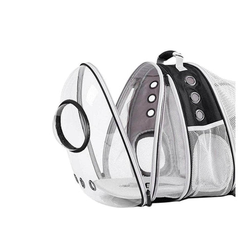 Expandable Space Capsule Backpack - Model 2 (Black)