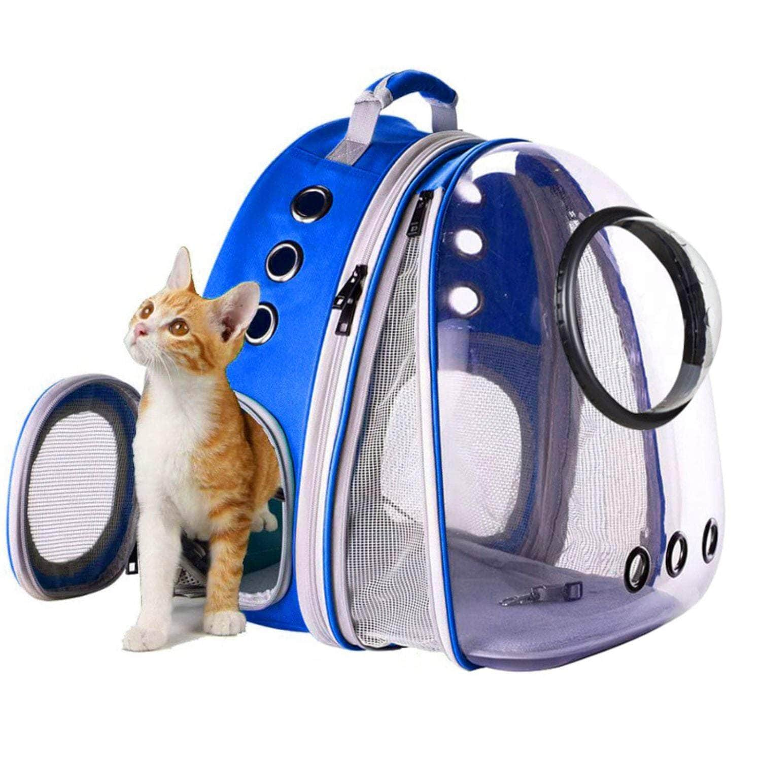 Expandable Space Capsule Backpack - Model 2 (Blue)