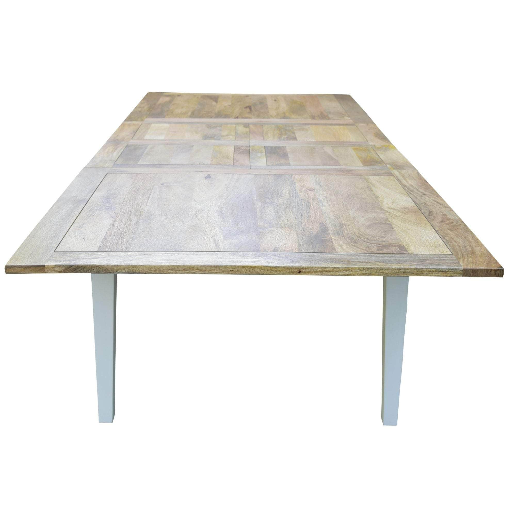 Extendable Dining Table 170 - 250Cm Mango Wood Modern Furniture