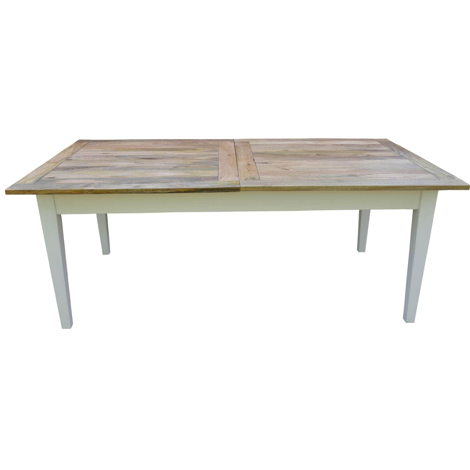 Extendable Dining Table 170 - 250Cm Mango Wood Modern Furniture