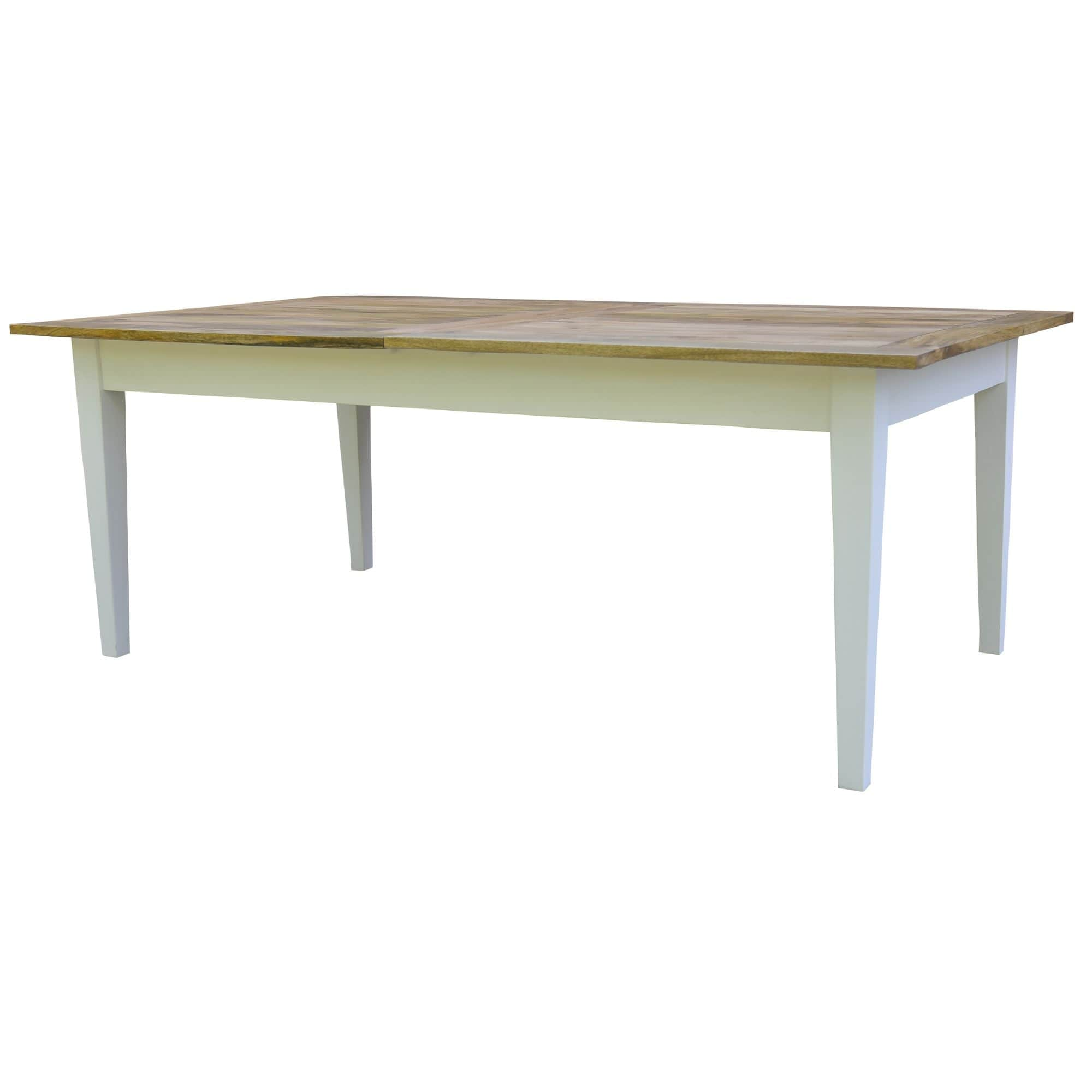 Extendable Dining Table 170 - 250Cm Mango Wood Modern Furniture