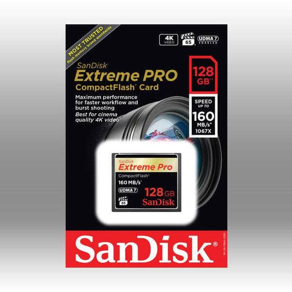 Extreme Pro Cfxp 128Gb Compactflash 160Mb/S (Sdcfxps-128G)