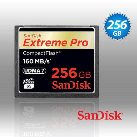 Extreme Pro Cfxp 256Gb Compactflash 160Mb/S (Sdcfxps-256G)