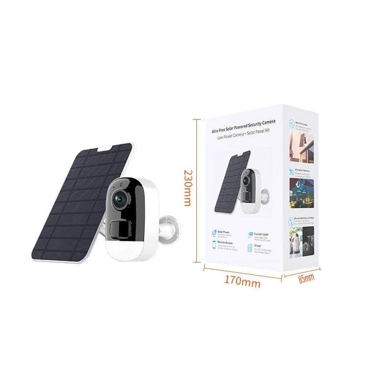 F1 Full Hd Wifi Ip Camera With Solar Panel