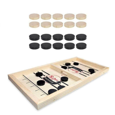 Fast Sling Puck Winner Board Game For Family Parties