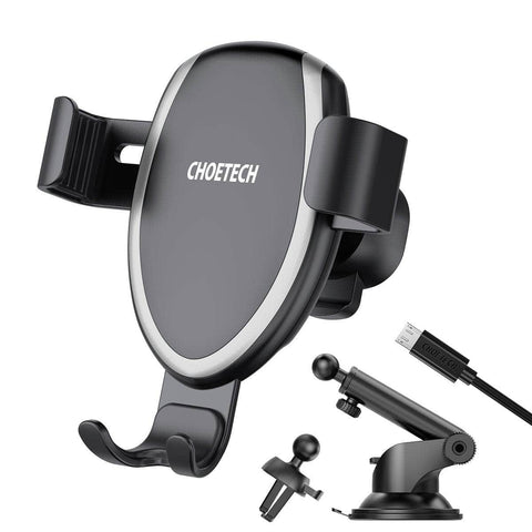 Fast Wireless Charging Car Mount Phone Holder