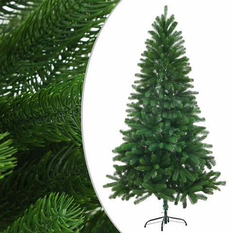 Faux Christmas Tree Lifelike Needles Green