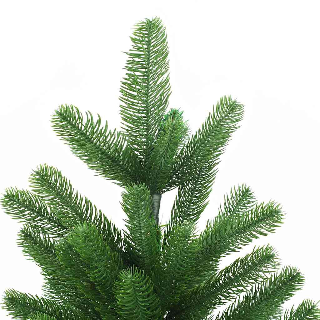 Faux Christmas Tree Lifelike Needles Green