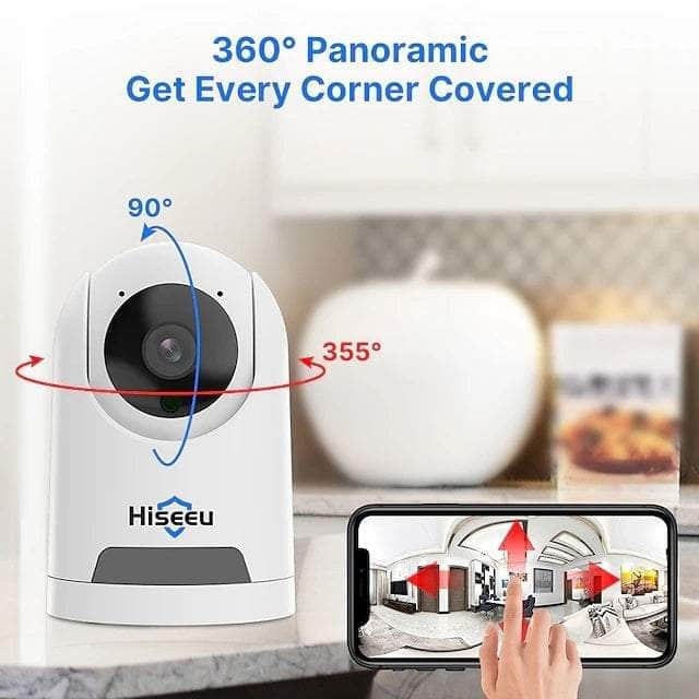 Fh2C 2Mp Wifi Wireless Security Camera For Home/Baby/Pet