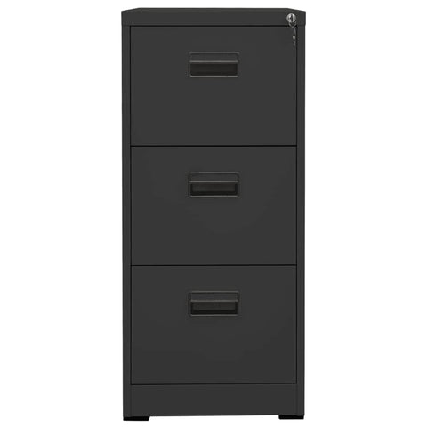 Filing Cabinet Anthracite Steel