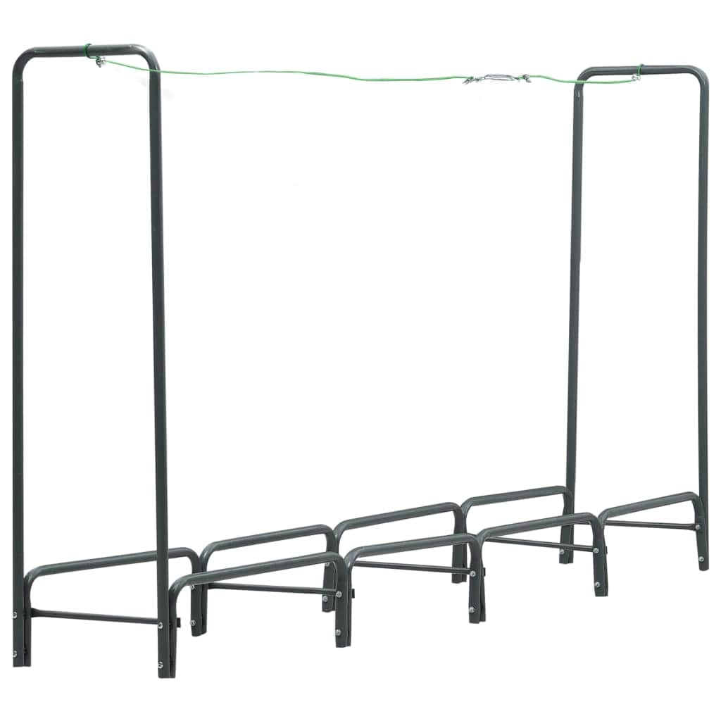 Firewood Rack Anthracite Steel