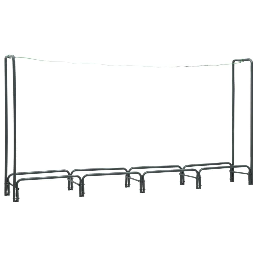 Firewood Rack Anthracite Steel