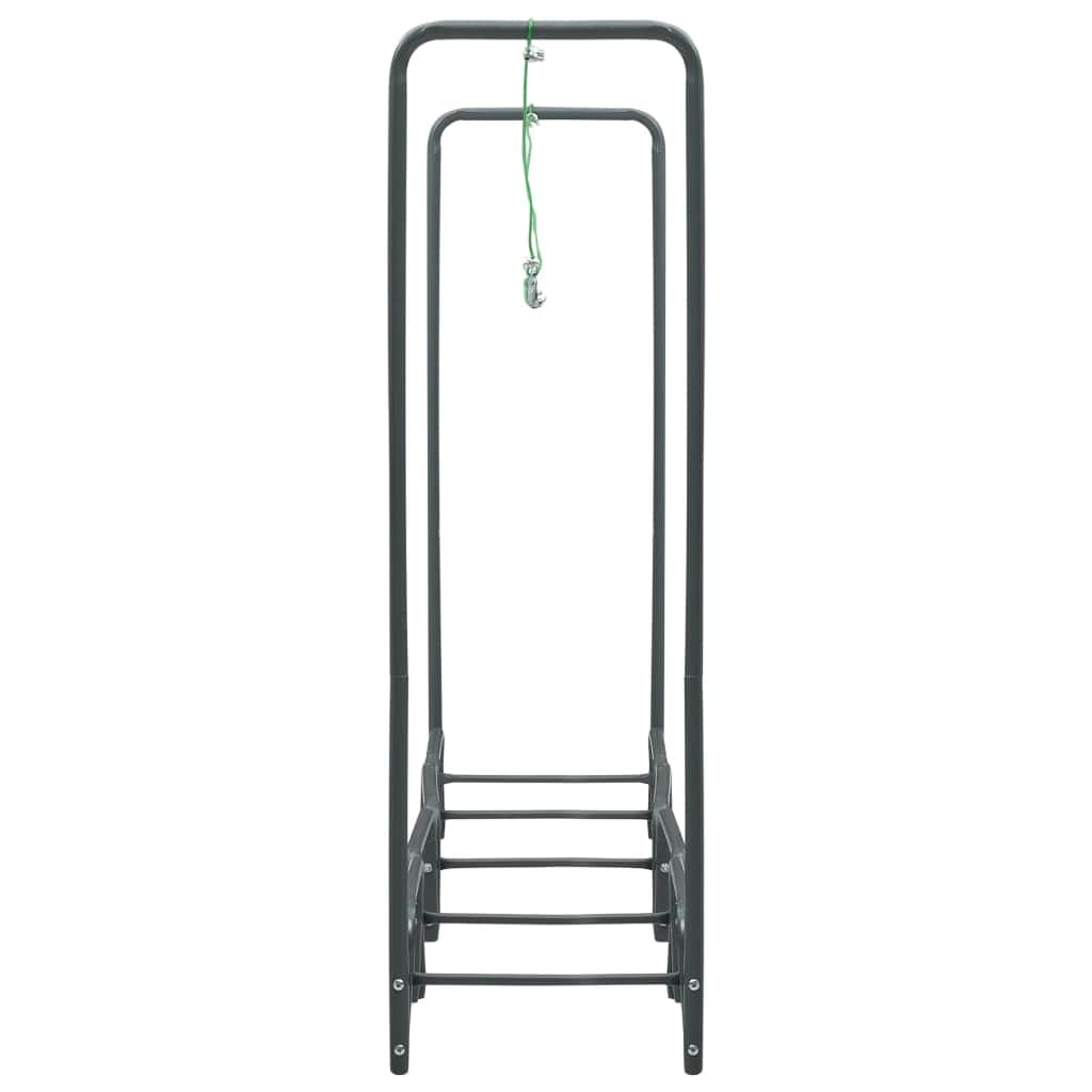 Firewood Rack Anthracite Steel