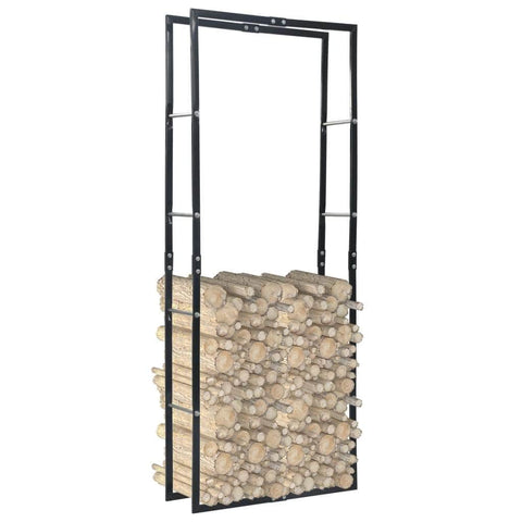 Firewood Rack ,Black