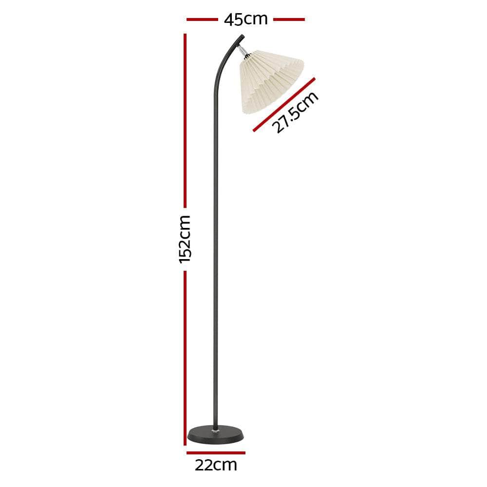 Floor Lamp Led Light Stand Modern Office Reading White