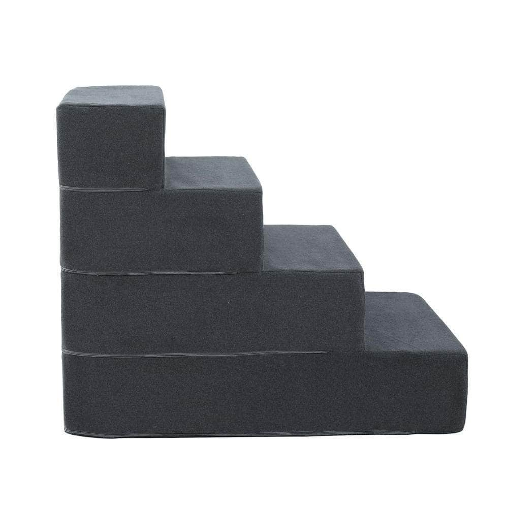 Foam Dog Ramp with Steps - Portable & Durable