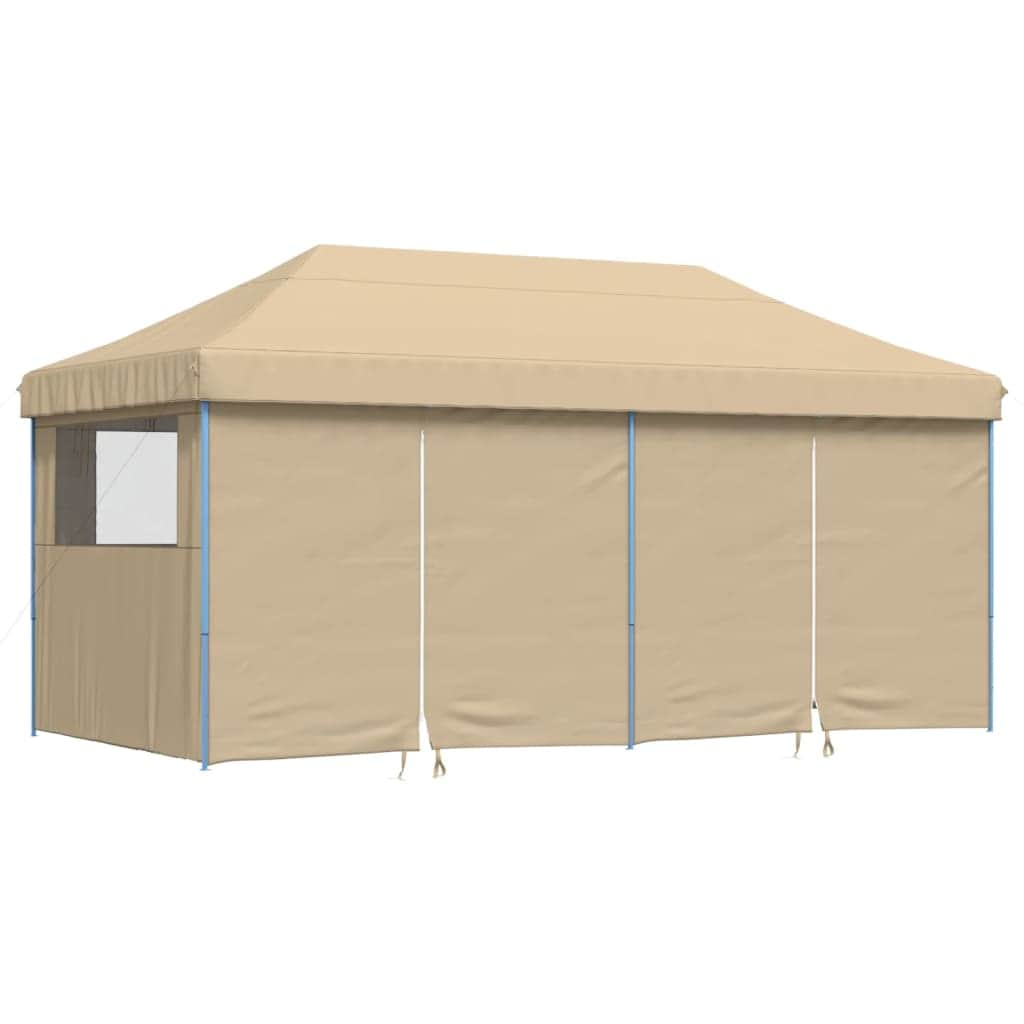 Foldable Party Tent Pop-Up with 4 Sidewalls