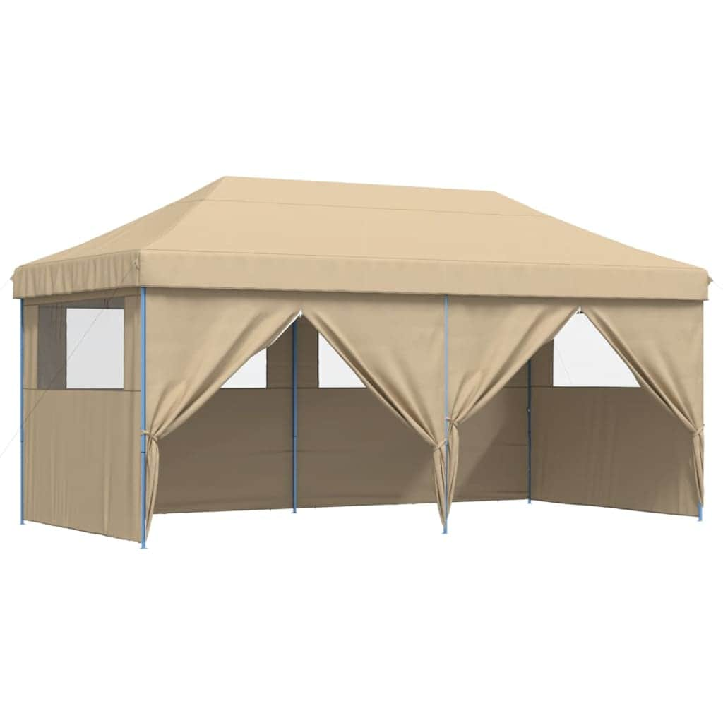 Foldable Party Tent Pop-Up with 4 Sidewalls