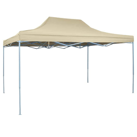 Foldable Tent Pop-Up  Cream White