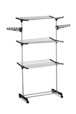 Folding 3-Tier Clothes Laundry Drying Rack