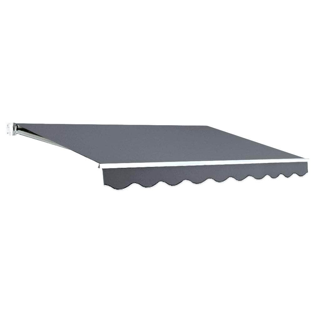 Folding Arm Awning Outdoor Awning Retractable Sunshade 2.5Mx2M Grey