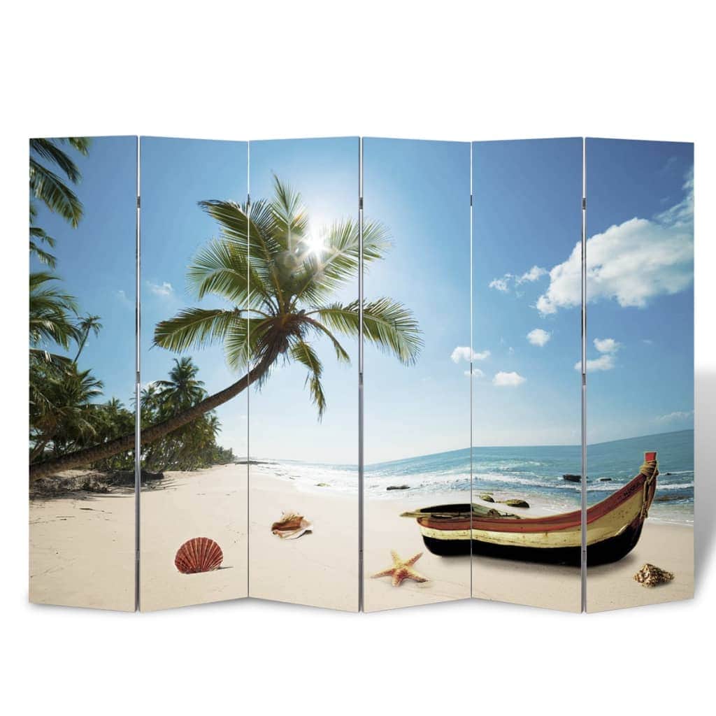 Folding Roo Divider Print--Beach