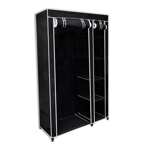 Folding Wardrobe Black