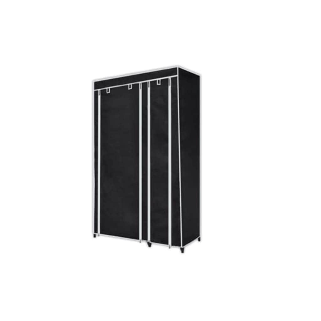 Folding Wardrobe Black