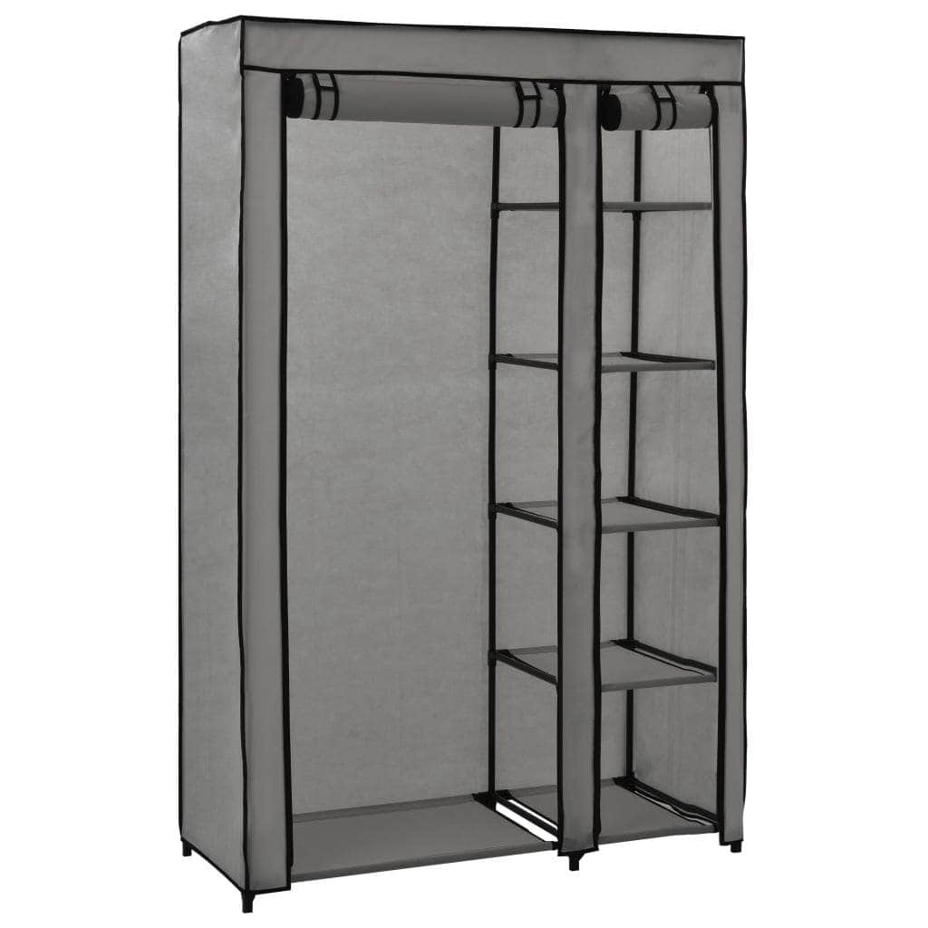 Folding Wardrobe Grey