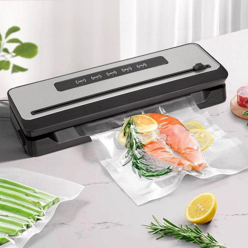 Food Vacuum Sealer Machine Slide Cutter 5 Modes