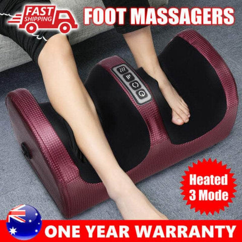 Foot Massager Massage Machine New Feet Kneading Calf Pain Relief Electric Heated