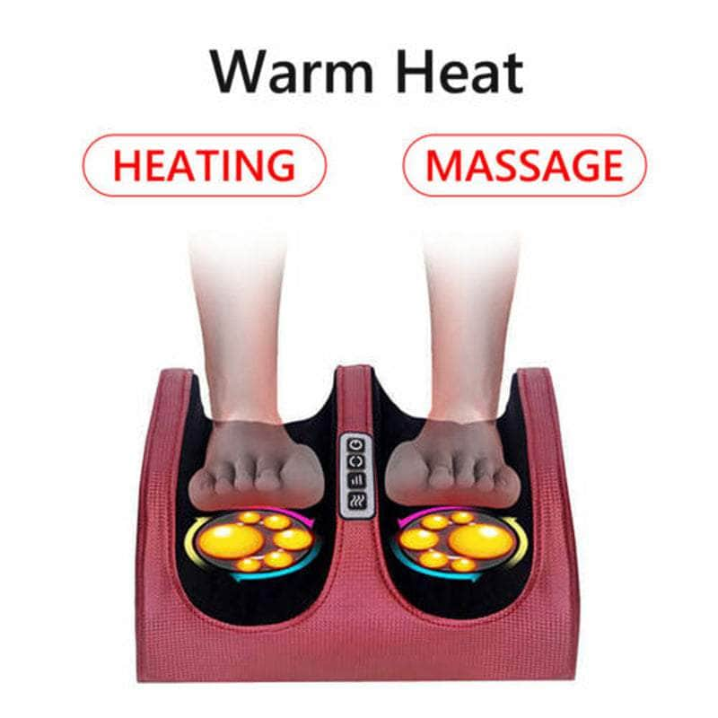 Foot Massager Massage Machine New Feet Kneading Calf Pain Relief Electric Heated