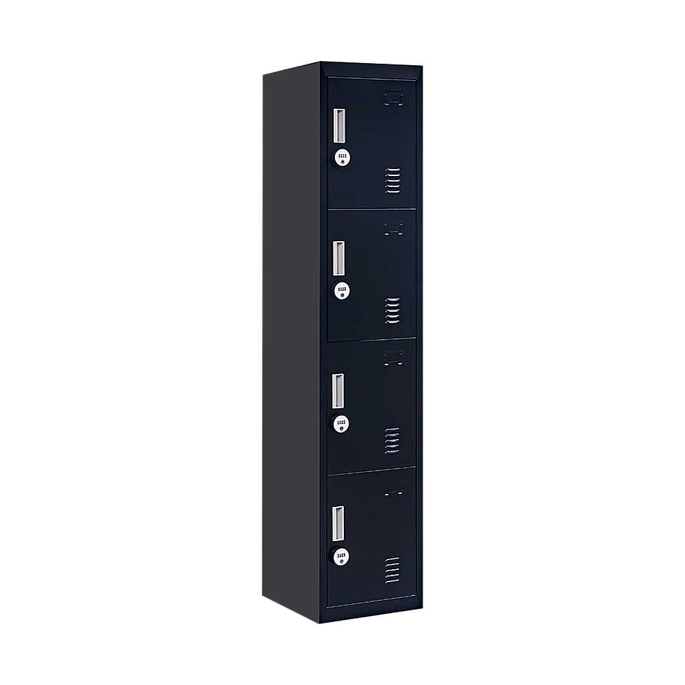 Four-Section Vertical Wardrobe Efficient Storage Solution