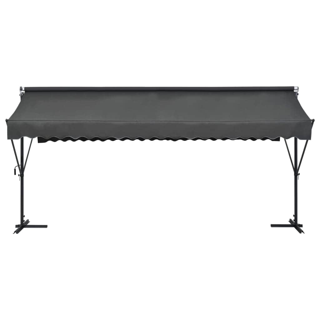 Free Standing Awning Anthracite L